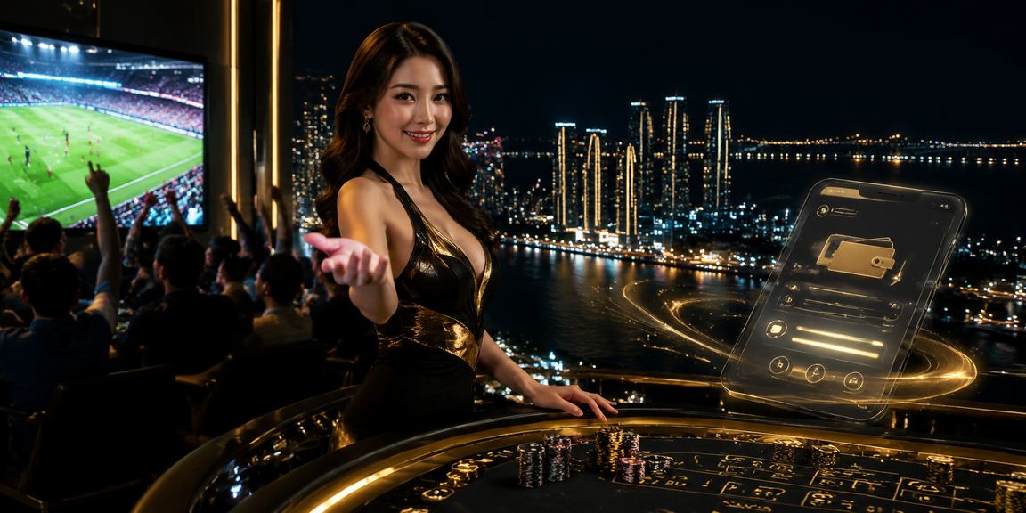 Suasana hiburan kasino di Johor, menggambarkan pengalaman bermain Blackjack dalam talian