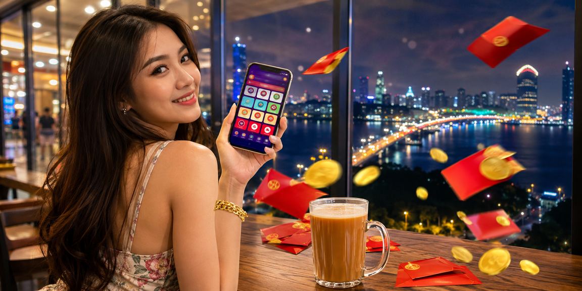 Sampul merah bonus gaya Johor dari platform 1meter sempena perayaan Malaysia